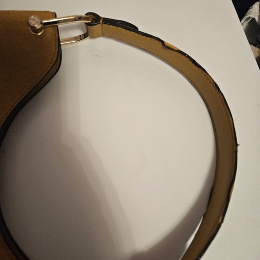 Michael Kors Suede Leather Shoulder Bag - Picture 5 of 7